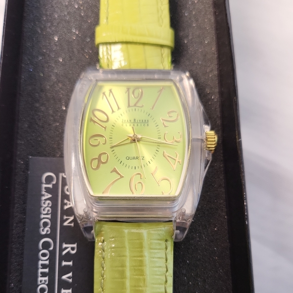 Joan Rivers Collection Watch Woman's Green New - Picture 3 of 11